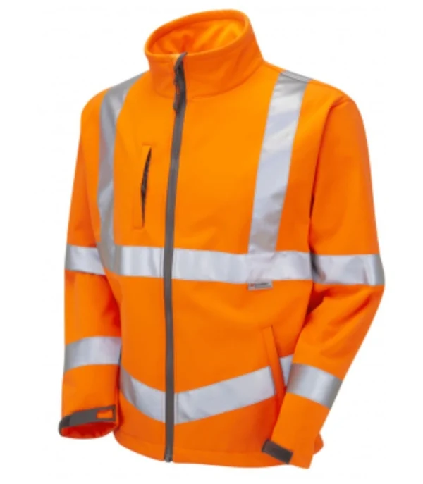 Leo Buckland ISO 20471 Class 3 Softshell Jacket